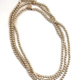 18kt Gold Beaded Necklace